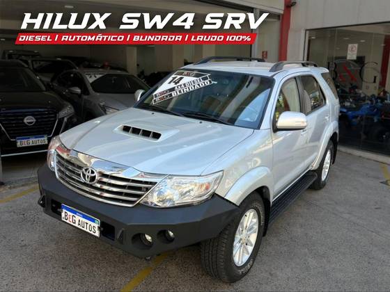 TOYOTA HILUX SW4 3.0 SRV 4X4 16V TURBO INTERCOOLER DIESEL 4P AUTOMÁTICO